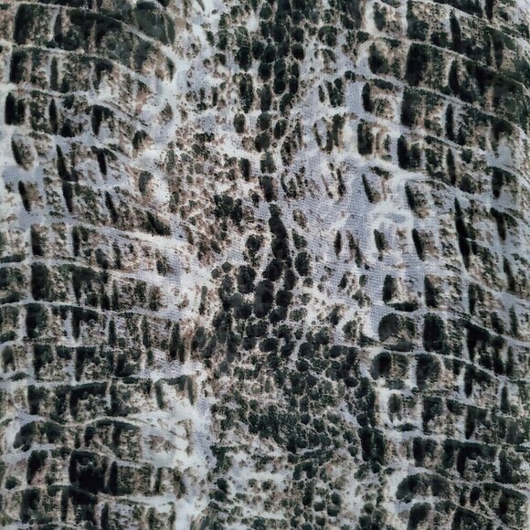 Snakeskin Animal Print Kimono Top Sheer Artsy Coverup with Loads of Style! OS - Picture 5 of 16